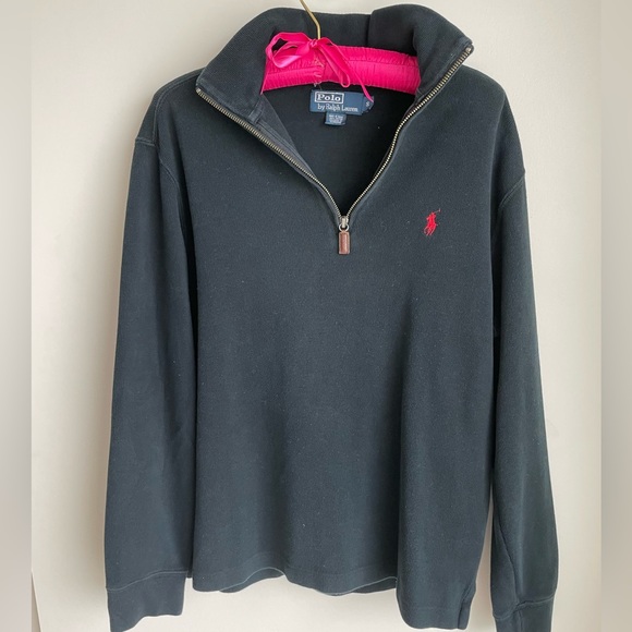 Polo Ralph Lauren Other - POLO Ralph Lauren pullover. Mens size S. 3/4 zip Black